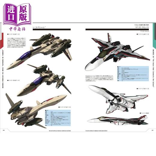 预售 【中商原版】ENCYCLOPEDIA MACROSS 超时空要塞超时空大图鉴 日文原版日韩 エンサイクロペディア マクロス バルキリー デストロイド 商品图2