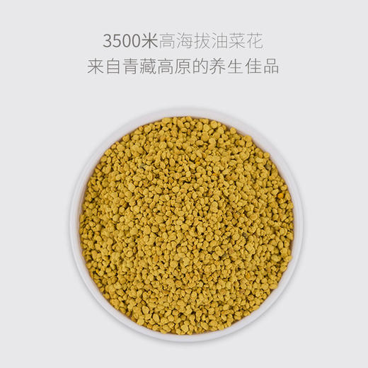青藏高原油菜花粉210g  采自3500米青藏高原  高活性营养更出众 商品图2