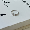 潮色绘x美乐蒂纯银女款素圈戒指环轻奢生日礼物戒指-纪念日百货门店同款168645751 商品缩略图2