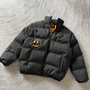 F011236Mascot Black笑脸印花拉链立领面包棉服男女同款 商品缩略图7