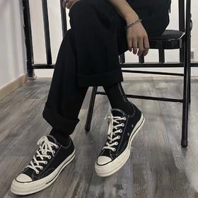 【店庆提前购】【9折】 7楼CONVERSE匡威1970s三星黑标黑色低帮帆布鞋162058 吊牌价549元折后价494