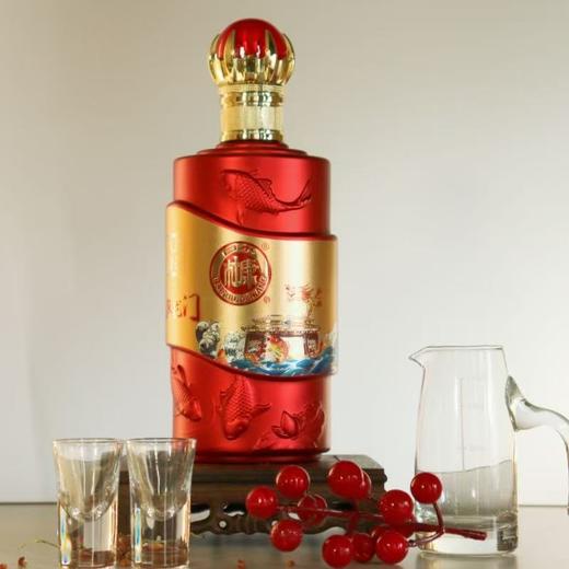 【过年送礼必备】白水杜康酒祖精酿大红 鱼跃龙门52°浓香型白酒 礼袋礼箱装 商品图3