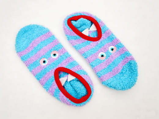 TUTUANNA 秋冬季居家毛毛船袜 22~24cm （M码）2双/组 商品图1