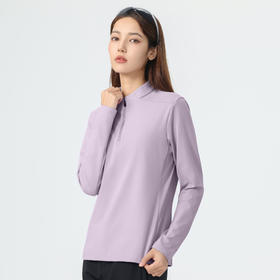 Tutwo|女式半拉链长袖T恤 TTAJN921870