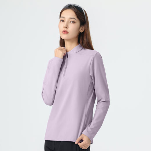 Tutwo|女式半拉链长袖T恤 TTAJN921870 商品图0