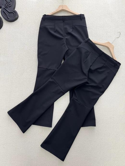 F011260户外运动登山徒步女款微喇防风加绒软壳裤 商品图1