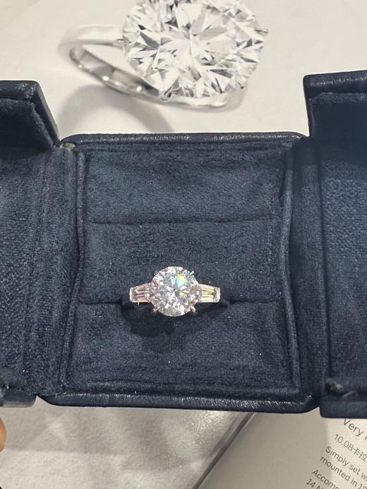 GAONAS 经典圆形3ct璀璨白色戒指11839JW 商品图3