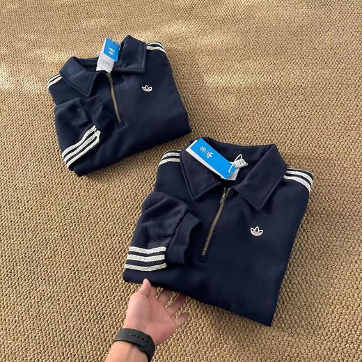 F011212陈冠希联名 FW25 半拉链运动套头翻领长袖卫衣 商品图2