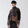 and wander Mix boa jacket 男女中性拼接抓绒夹克 立领外套 商品缩略图0