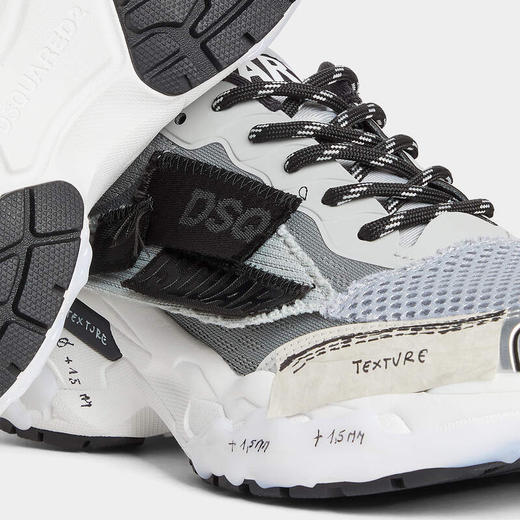 DSQUARED2 男士 Faster系列 休闲运动鞋 混色 SNM0461 35508533 M4200 商品图4