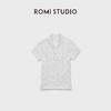 ROMI STUDIO“简约老钱”高智感麻花纹理polo领针织短袖 RWDSSU1653 商品缩略图4
