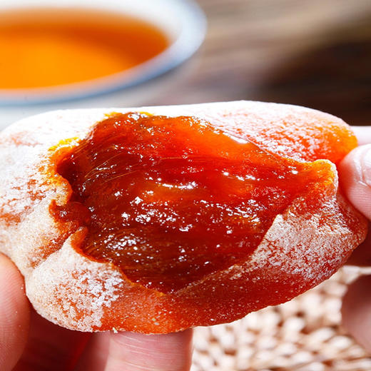 陕西富平流心吊柿饼 曹村马家坡大尖柿柿饼（6-112）预售 ２月５号停发---2月26号陆续发货 商品图7