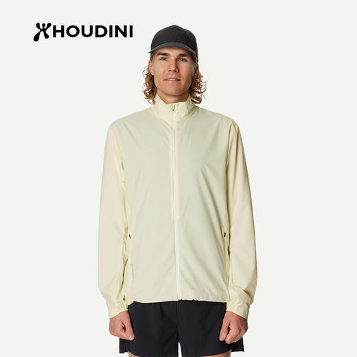 HOUDINI胡丁尼PaceTrail疾速户外26春夏新男立领骑行跑步防风夹克 810058 商品图8