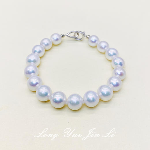 S925珍珠手链（淡水）；9-10mm 商品图0