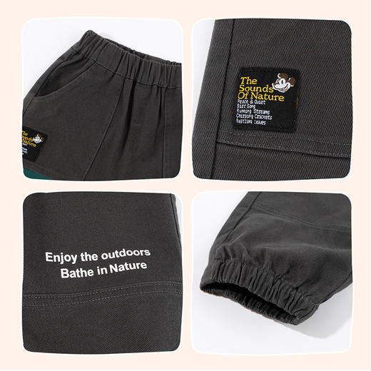 迪士尼男童梭织长裤XD3DK010 商品图11