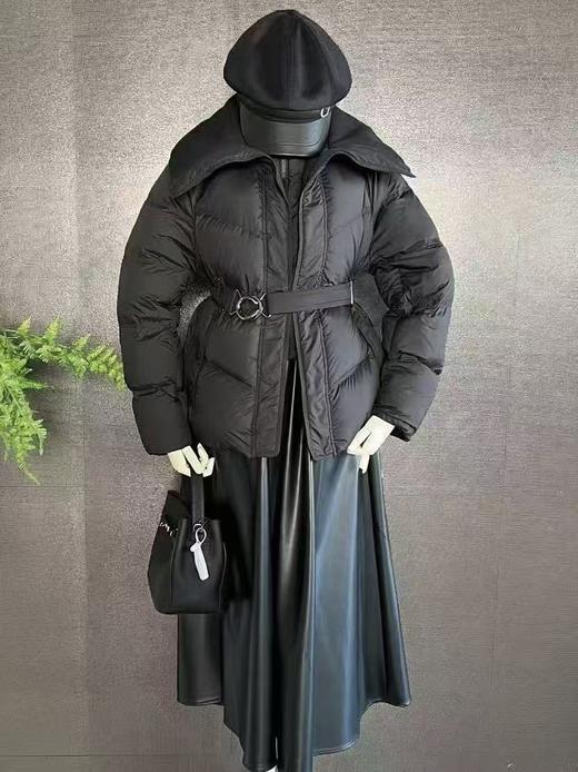 【门店同款】ENJOY冬季“暖冬软糖”立领短款收腰羽绒服 168495511 商品图0