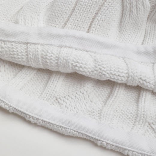 ROMI STUDIO“简约老钱”高智感麻花纹理polo领针织短袖 RWDSSU1653 商品图6