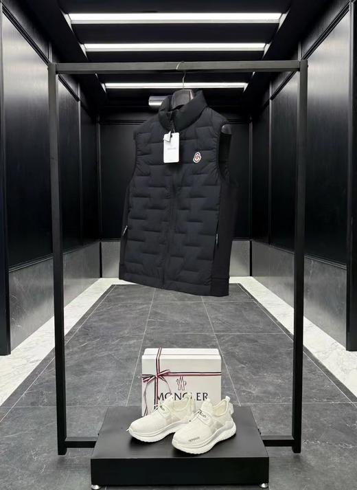 F011279新款休闲男士90绒立领绗缝羽绒马甲 商品图3