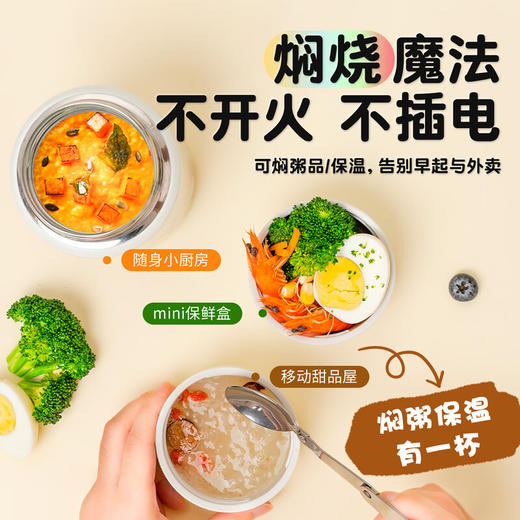 迪乐贝尔猫咖D9409-420ML焖烧杯 商品图3