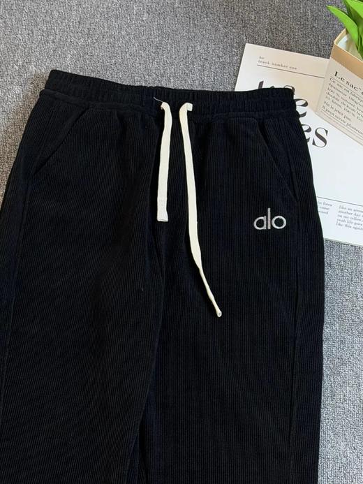 F011271男女同款加绒卫裤刺绣款加厚卫裤束脚裤 商品图9