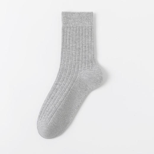 基础-简约百搭双针坑条设计男袜中袜-纪念日百货门店同款169151576 商品图6