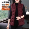 百媚生 短款棉马甲时尚立领坎肩背心无袖棉衣外套3348 商品缩略图2