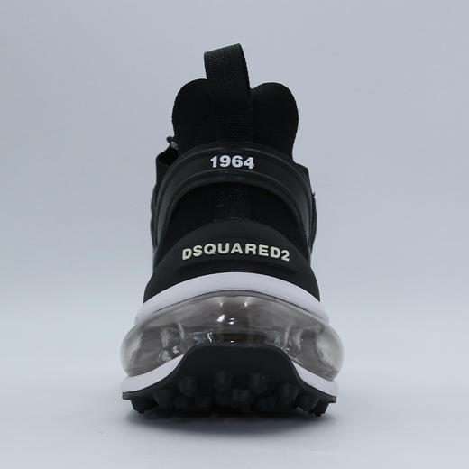 DSQUARED2 男士 Bubble系列 枫叶徽标休闲运动鞋 黑色 SNM0446 59208414 M1507 商品图3