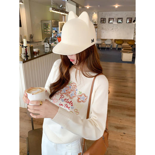 <曾小咸推荐>3.13现货秒杀 ！微信超特价！韩系绣花毛衣 日常229.99 立减130 秒杀99.99！！ 商品图4