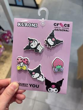 【春上新】【新品上市】6楼CROCS卡骆驰三丽鸥库洛米五件套吊牌价118