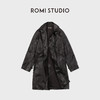 ROMI STUDIO棕标系列-法国头层小牛原皮哑光挺括皮大衣RWCWWG6668 商品缩略图0