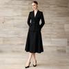 IWY/气质黑色西装套裙女高级感收腰职业装通勤两件套售楼部正装WCS371 商品缩略图0