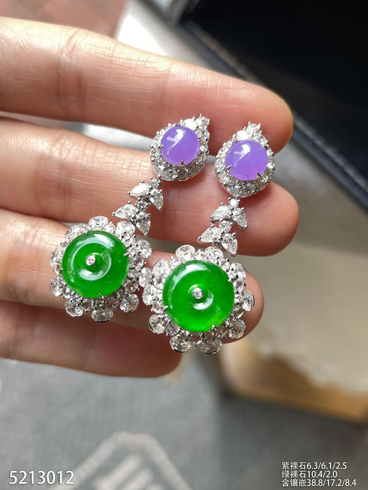 5213012，平安扣耳坠。具体价格微信咨询 商品图5