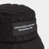 DSQUARED2 男士字母徽标贴片绗缝渔夫帽 黑色 HAM0098 11702380 2124 商品缩略图4