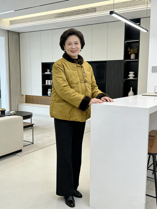 妈妈婆婆新年仪式感加绒夹棉厚款国风棉服 商品图10