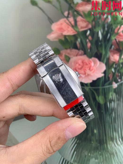 劳力士 VS日志41系列 VS日志V2版 黑盘钻面 男士腕表 丹东3235机 五珠带 表径41mm 商品图7