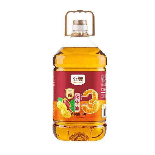 五丰三原压榨花生油5L 商品图2