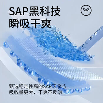 NORTHSHORE婴儿一次性隔尿垫100片33x45cm 新生儿宝宝护理垫 防水透气 商品图3