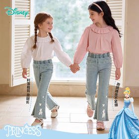 迪士尼女童牛仔长裤XD3DK039