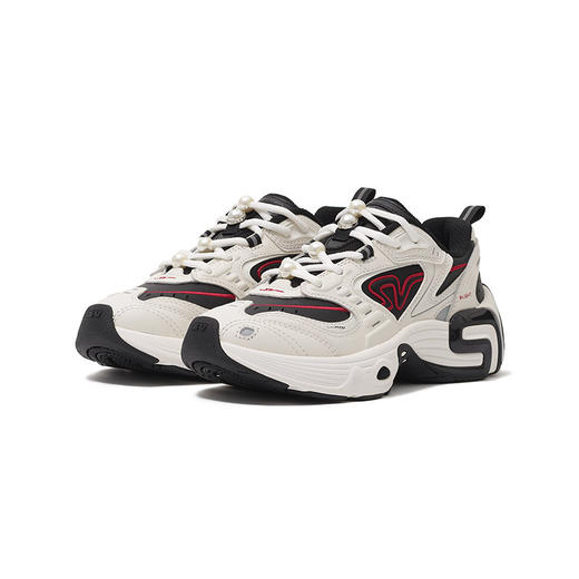 安踏SV Cylinder 奇临丨网球风休闲鞋潮流老爹鞋男女122548802VS 商品图1