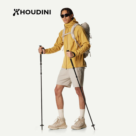 HOUDINI胡丁尼 高阶魔术大师 亚洲版首发上市 25秋冬新男连帽抓绒衣外套 830019 商品图6
