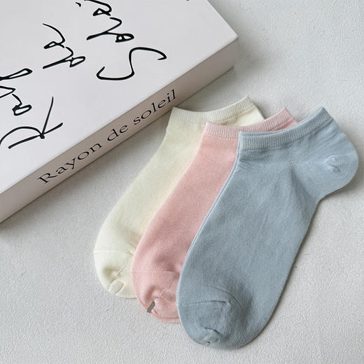 基础百搭19元6双装女式袜短款组合款-纪念日百货门店同款168195884 商品图2