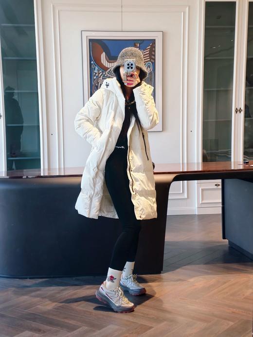 中戏系品牌正品三防中长款90绒羽绒服 商品图7