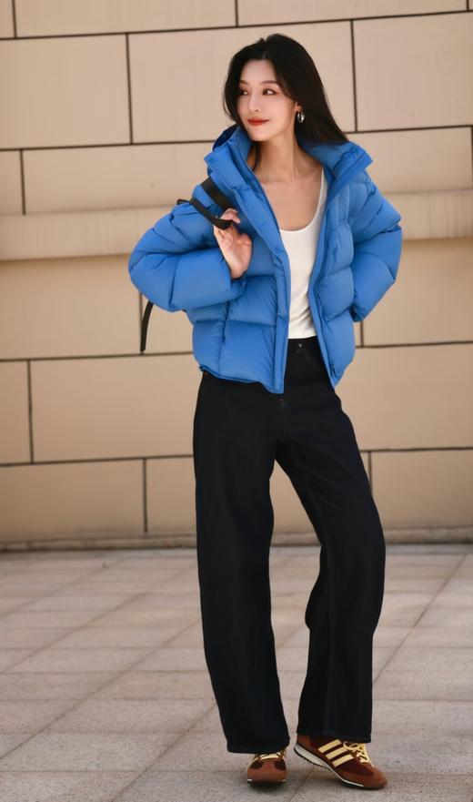 波司登同款三防同里同料时尚小龟背白鹅绒羽绒服 商品图12