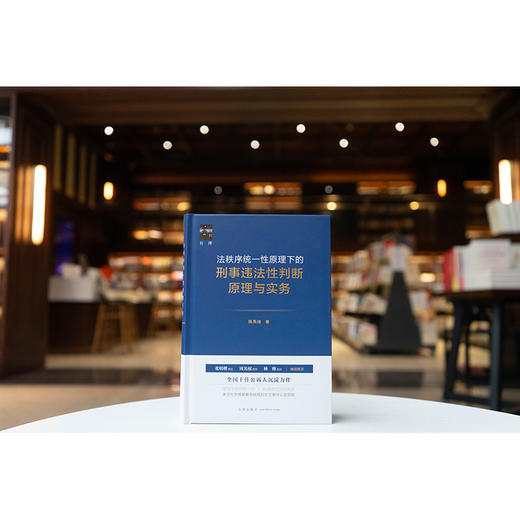 法秩序统一性原理下的刑事违法性判断原理与实务 陈禹橦著 法律出版社 商品图0