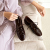 【静音系列】千百度绑带低跟羊皮玛丽珍鞋女2026春季新款平底单鞋A26182458 商品缩略图4