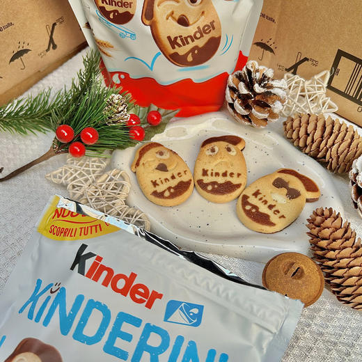 意大利健达Kinder可爱鬼脸牛奶巧克力饼干 商品图2