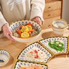【团圆大拼盘❗聚会家宴一套搞定】可烤可微波炉，釉下彩拼盘餐具陶瓷盘子汤碗家用年夜饭过年碗碟套装礼盒。rf 商品缩略图2