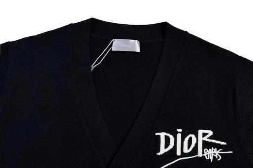 F011217百搭气质胸前刺绣字母针织开衫外套女款 商品图11