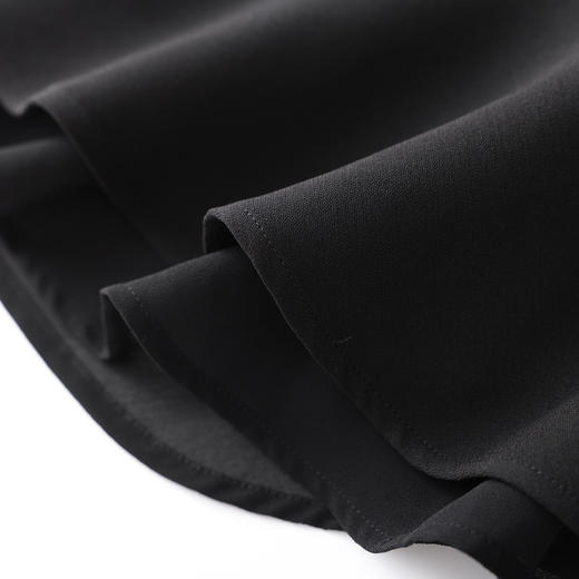 「高货wl」全新升级【铂金会员358/天猫479/差价121】(03931)洛诗琳气质职业通勤风连衣裙2026春季新款V领收腰鱼尾裙 商品图3