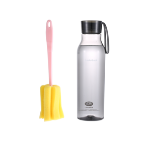 ABF664GRYBR 乐扣乐扣Lock&Lock 【节日送礼】配杯刷Tritan材质运动便携杯子随手杯塑料水杯【750ml】